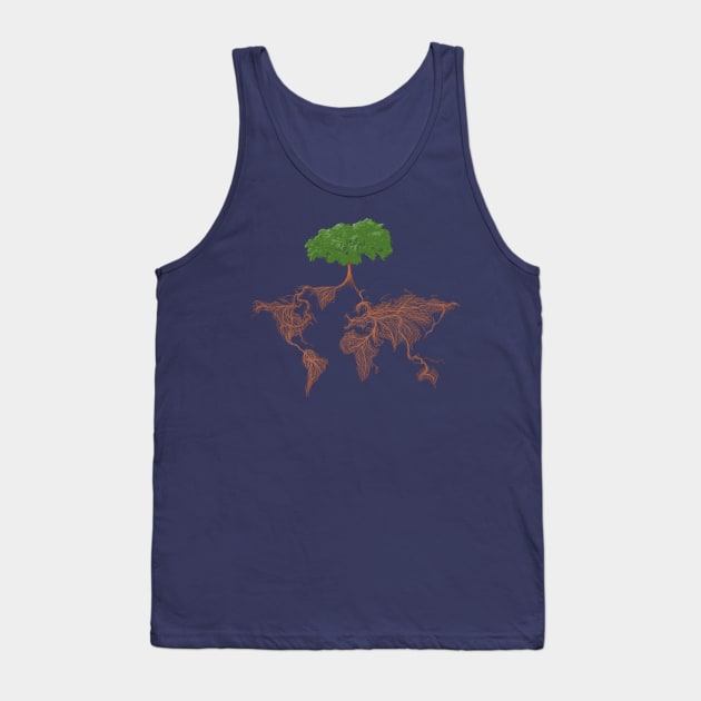 Trees are Life Tank Top by Walking in Nature